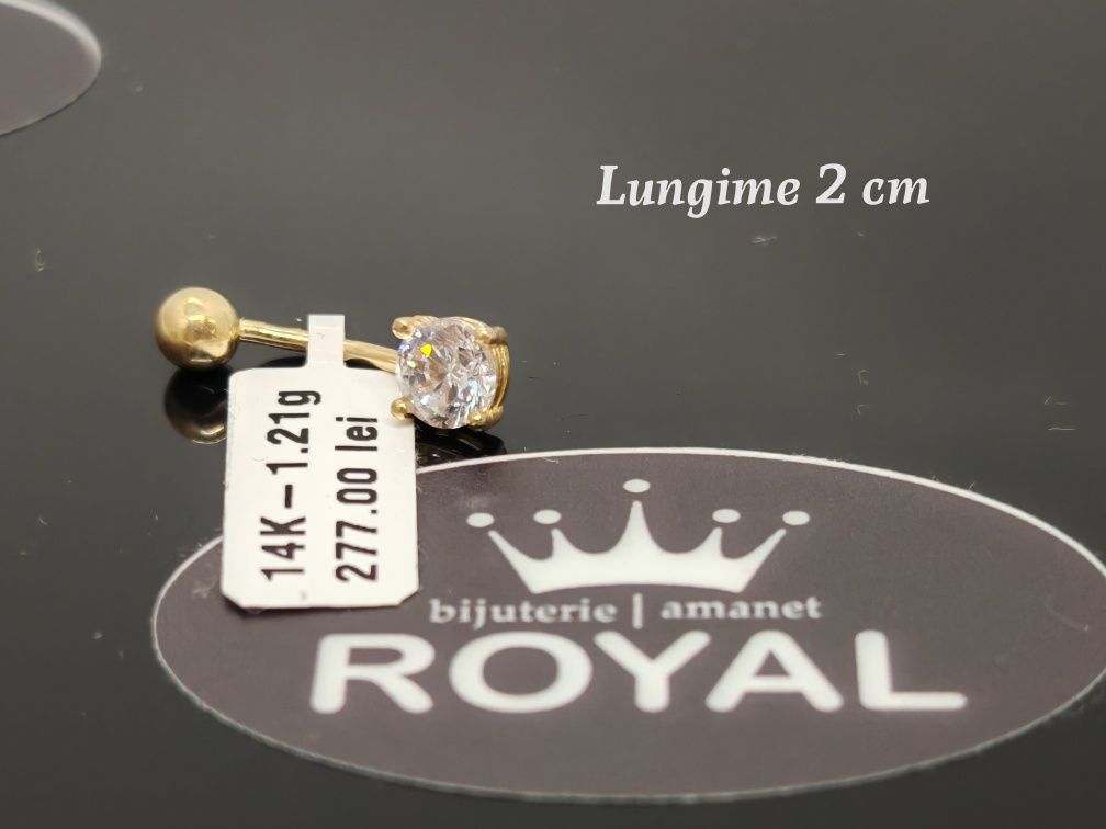 Bijuteria Royal: Cercel aur 14k/ 1.21 gr