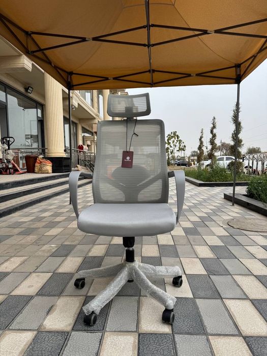 Кресло для офиса Tesla Gray