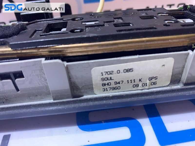 Plafoniera Lumini Lampa Iluminare Habitaclu Audi A4 B6 B7 Cabrio Decapotabil 2002 - 2009 Cod 8H0947111K