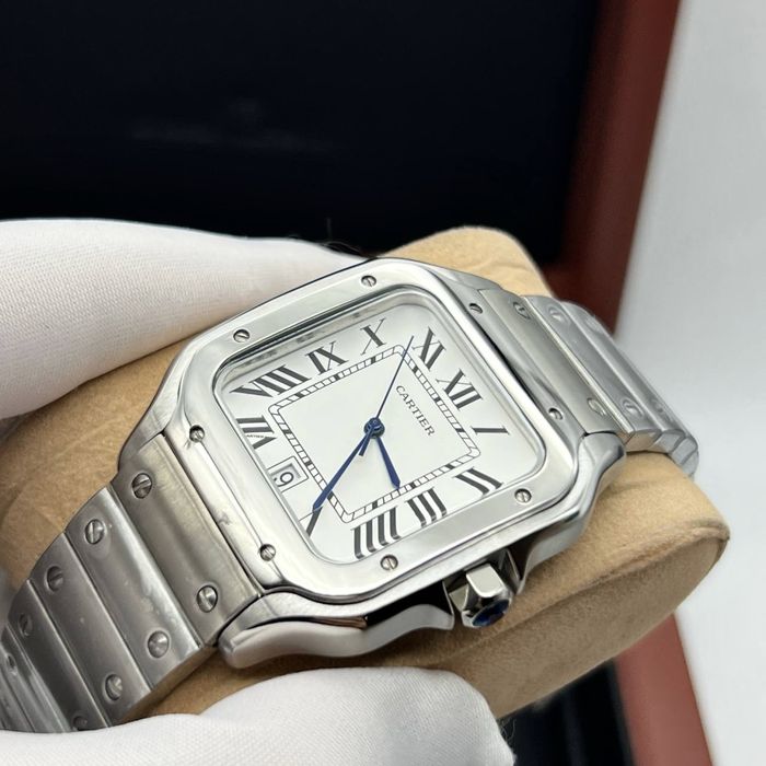 Ceas cartier santos 41,mm steel