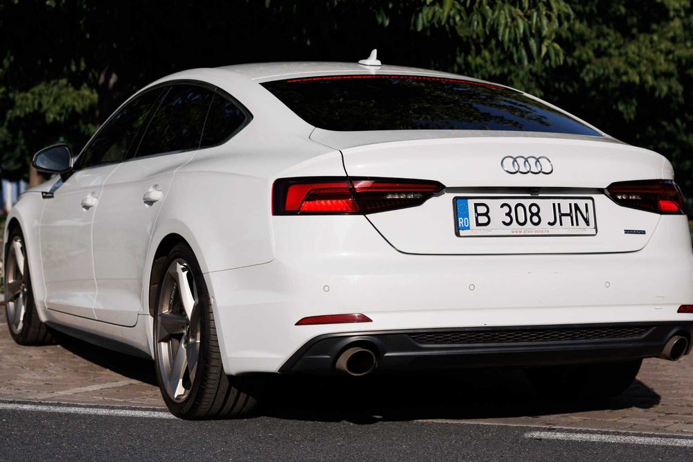 Audi A5 Sportback 2.0TFSI quattro S-tronic • 252 CP • Matrix LED • B&O
