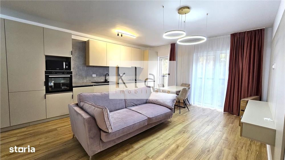 Apartament modern 3 camere 62mp, terasa 39mp,parcare, Iris, Mega Image