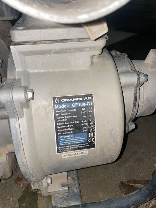 Мото помпа Grandfar GF100-G1