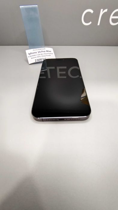 Iphone 14 Pro MAX 128GB Deep Purple/Neverlocked/Baterie:83% ID786-AG2
