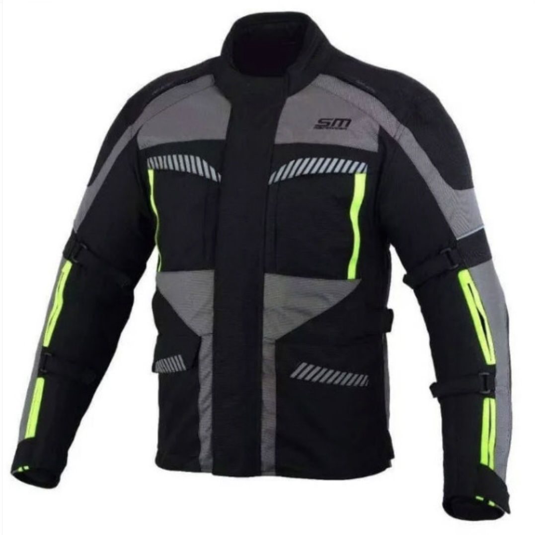 Geaca moto textil Highland Neon marimea M, L, XL, 2XL Noua!