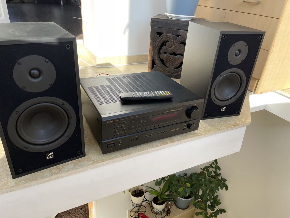 Denon AVR-1801 и ELAC ELT 7