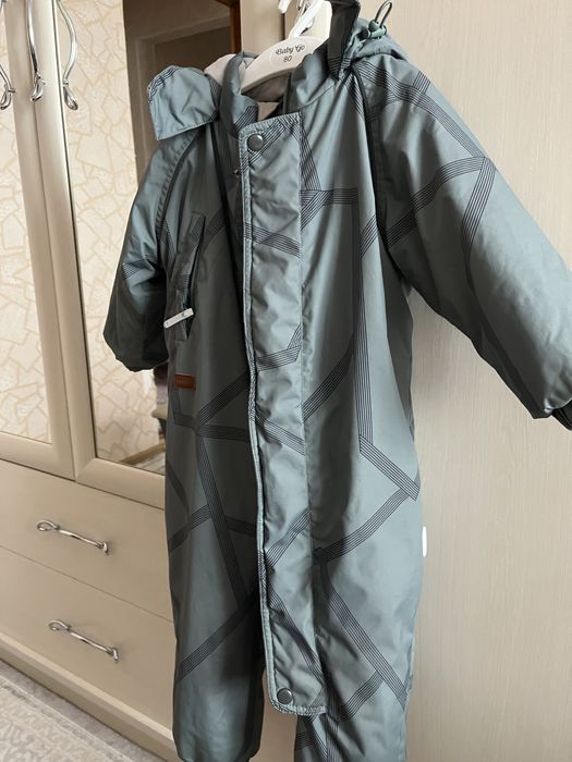 Детский комбинезон  зимний на мадьчика на рост 86-92