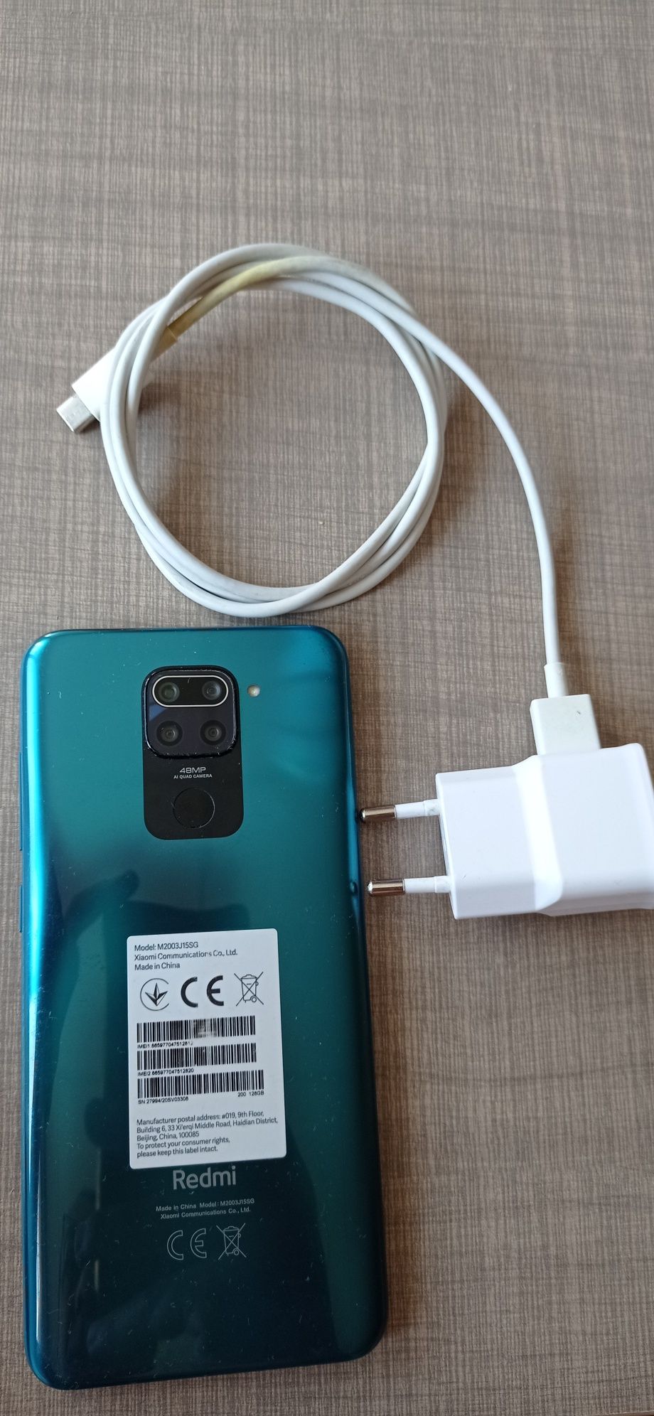 Xiaomi redmi note 9.    6/128