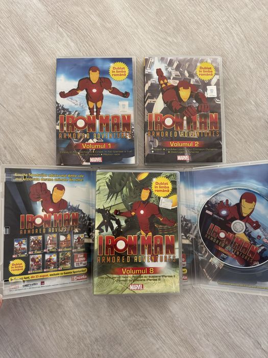 Desene animate DVD - Iron Man, Tom si Jerry, Ice Age etc
