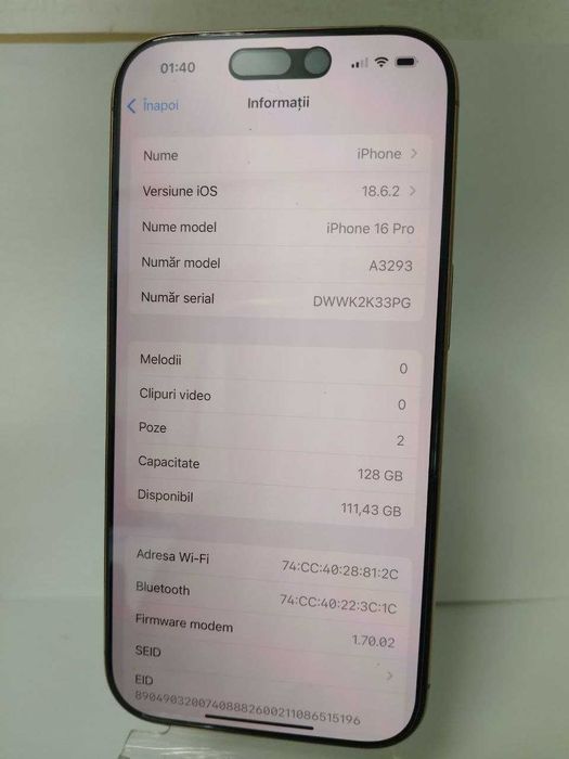 iphone 16 pro (m3) star amanet