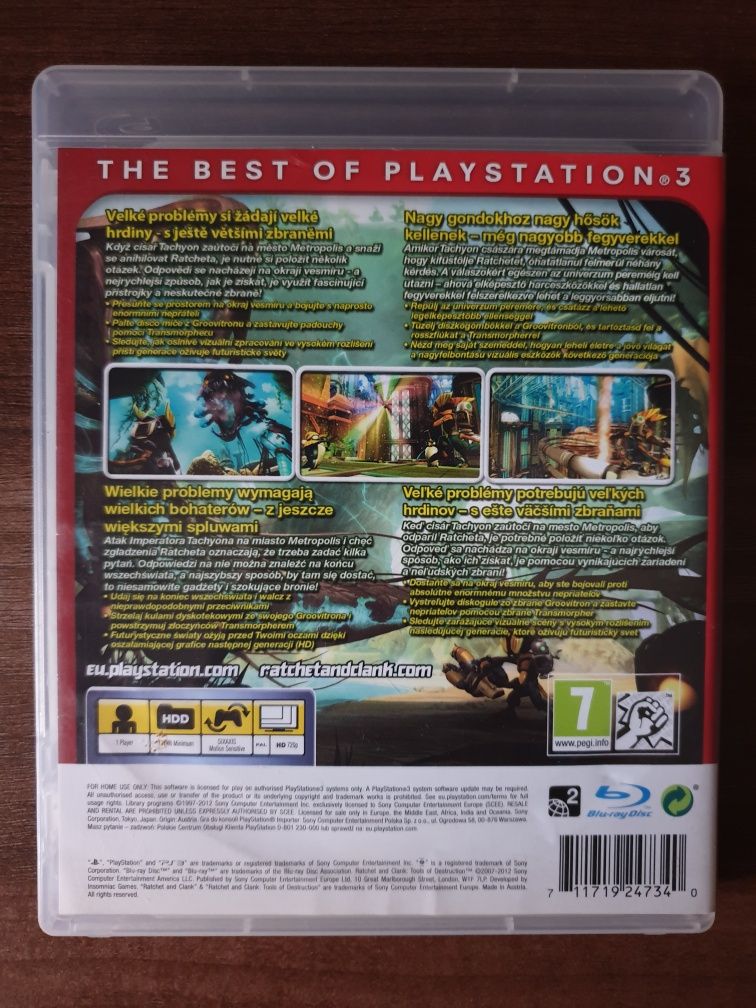 Ratchet & Clank Tools Of Destruction Essentials PS3/Playstation 3