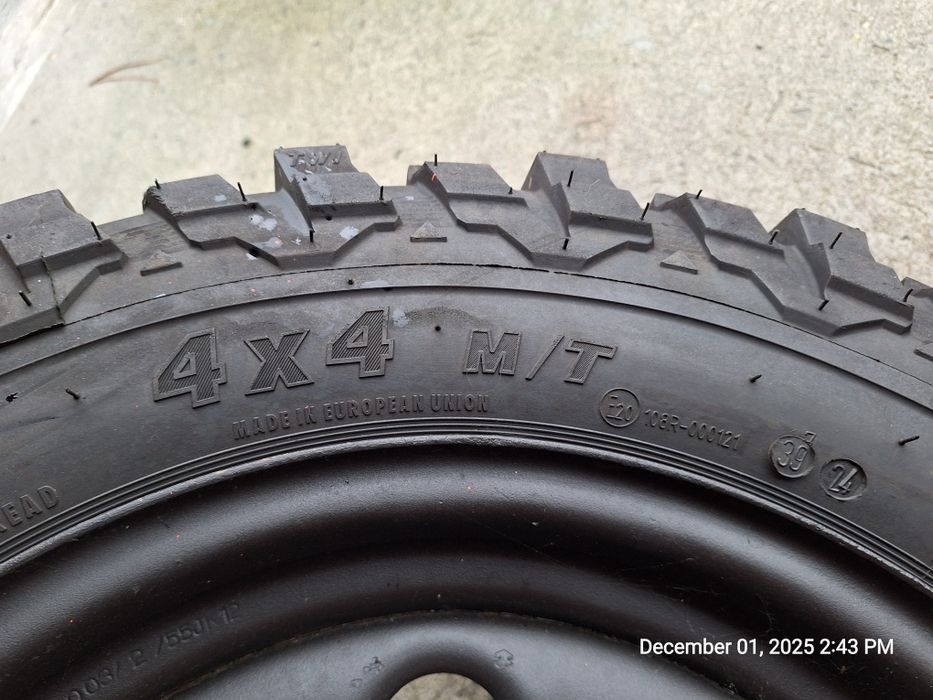 Vand set roti off road offroad 205/70r15