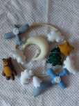 Carusel bebe fetru handmade. Carusel bebelusi baietei