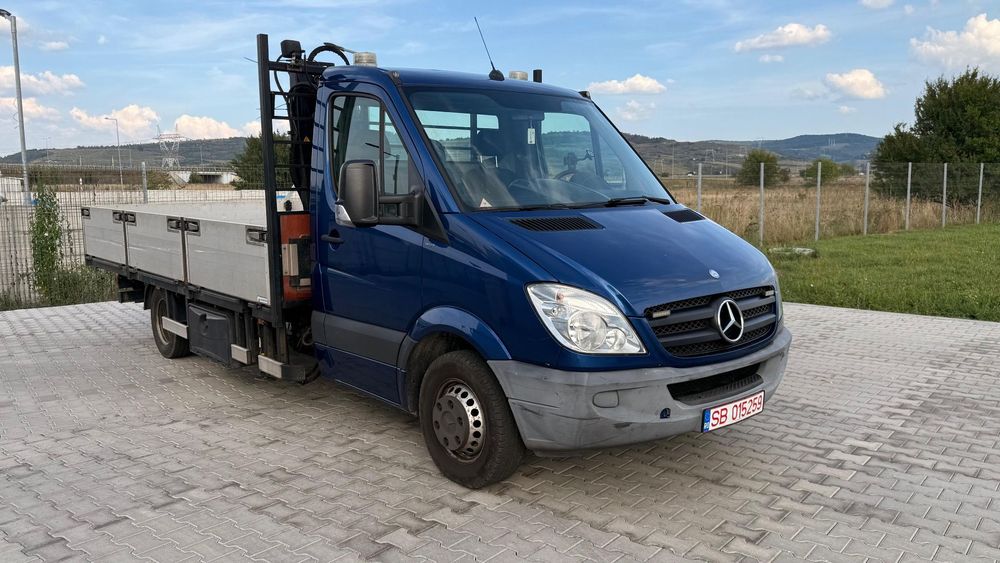 Mercedes-Benz SPRINTER Sprinter platforma cu macara