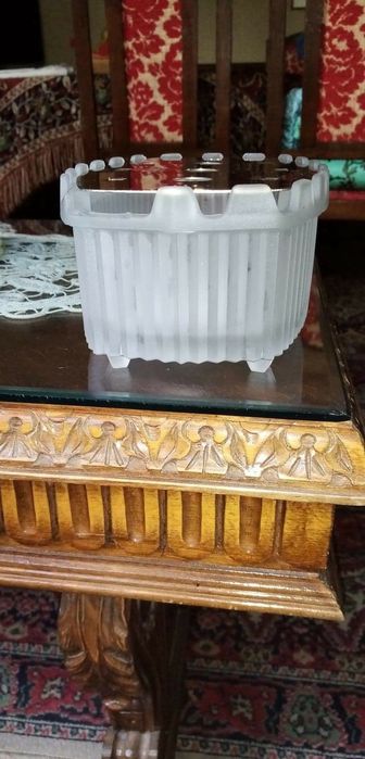 REXCALORIS-SUPER German/Swiss Crystal Candle Warmer  100 de ani vechi