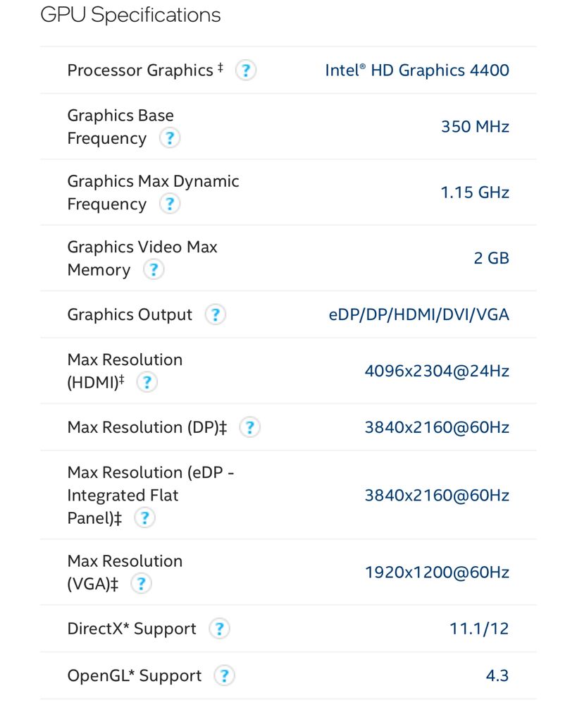 Procesor i3-4130 3,40 Ghz Haswell LGA 1150 GPU Intel HD Graphics 4400