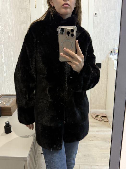 Шуба норковая, короткая