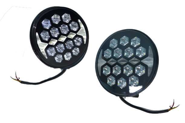 1 бр. кръгъл ЛЕД  Бар LED bar халогени Jumbo Batman 9". 70W , SGCM9070