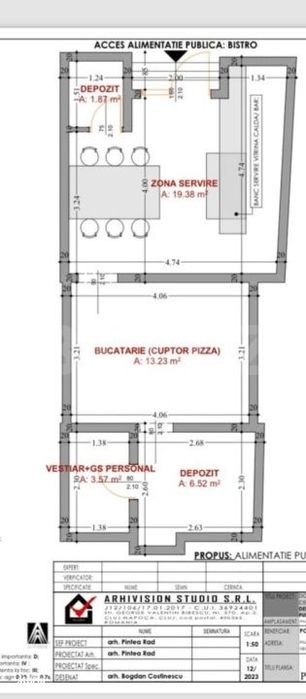 Spatiu comercial, 45 mp, zona The Office