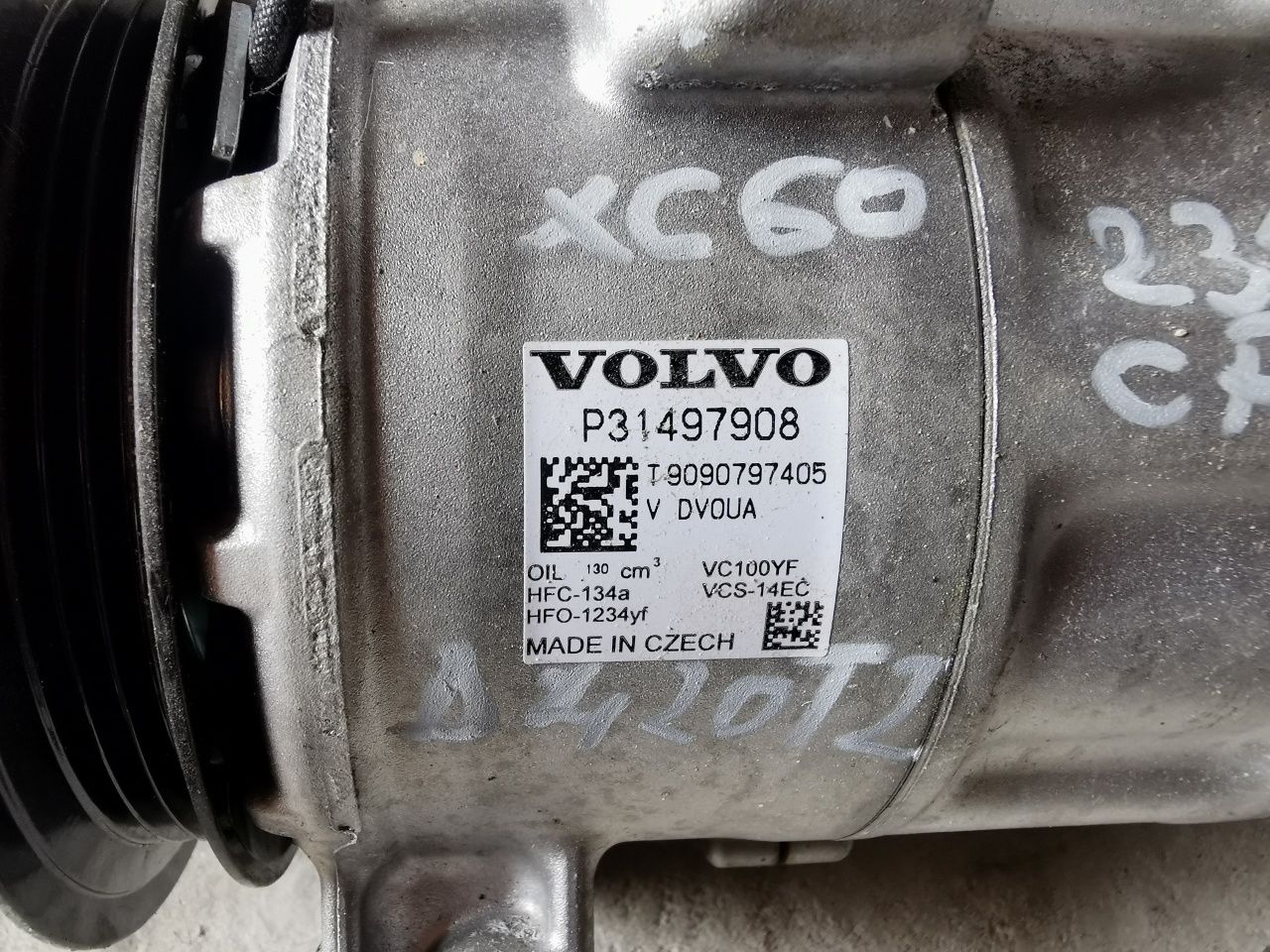 Compresor ac clima 2.0 diesel volvo xc60 2019 D4204T2 MILD-HYBRID B5 2