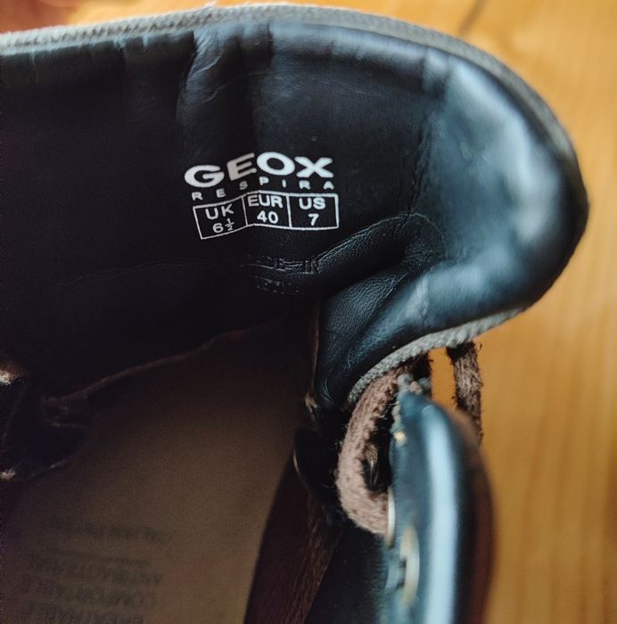 Мъжки  водоустойчиви боти до глезена Geox Amphibiox Respira обувки 40