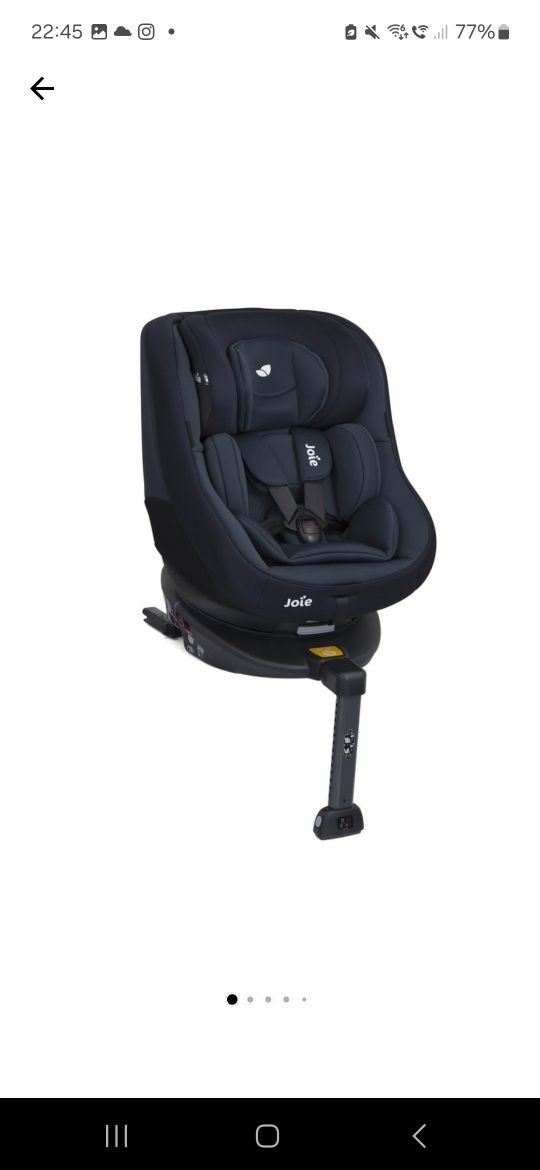 Scaun auto JOIE rotativ, isofix 0-18 kg
Scaun
auto
Rotativ
cu lsofix
S