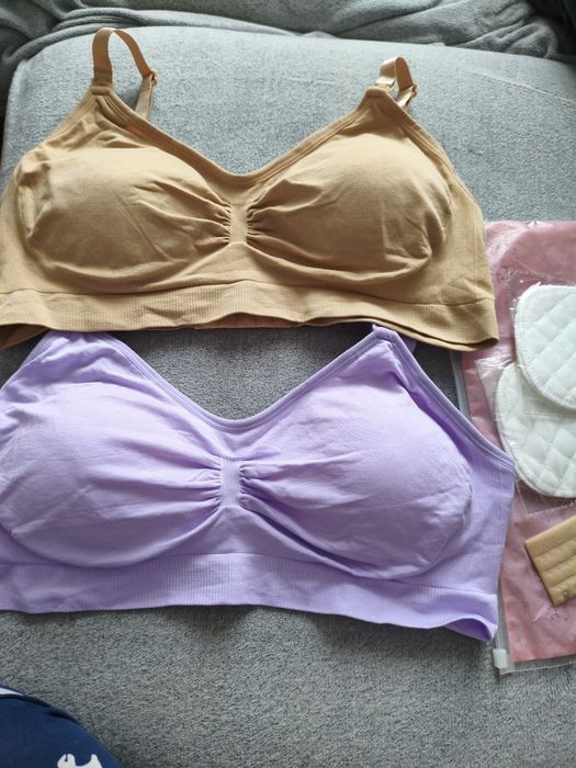 Set sutiene de alăptat 3XL cu extensii la spate