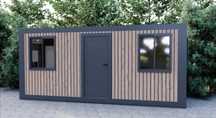 Container birou vestiar sanitar modular paza fast-food magazin monoblo