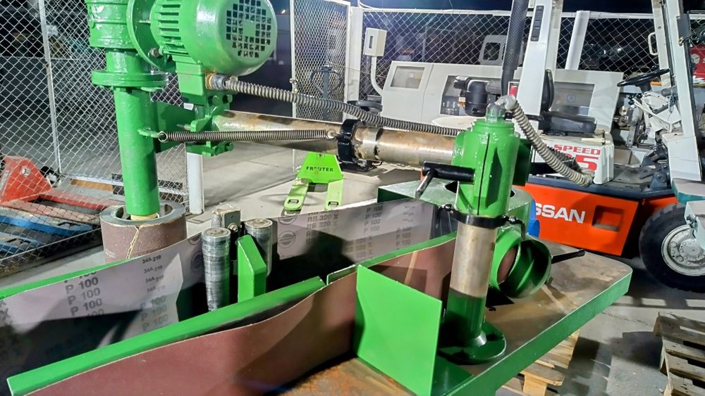 Лентов шлайф с пета + подавател