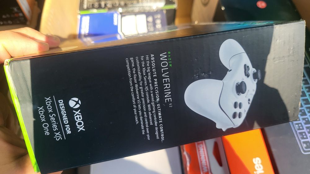 Геймърски Конролер Razer - Wolverine V2, бял, Xbox Series S/ X one /PC