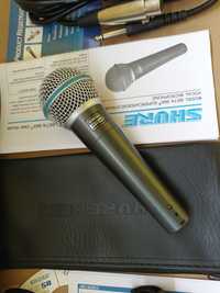 Microfon profesional cu fir tip Shure Beta 58 a Microfon studio, voce