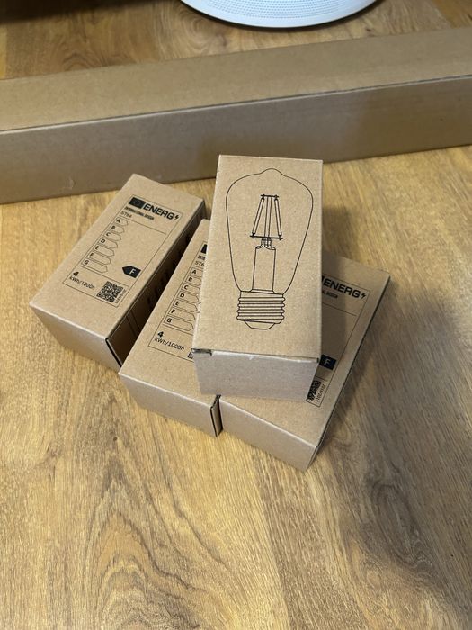 Pendul, Lustra Vintage 4 becuri led incluse