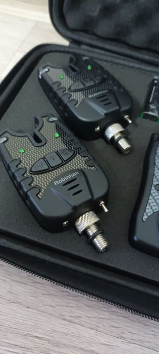 SET 4 Avertizori cu Statie Robinhan + 4 Swingere MKM3  FULL BLACK