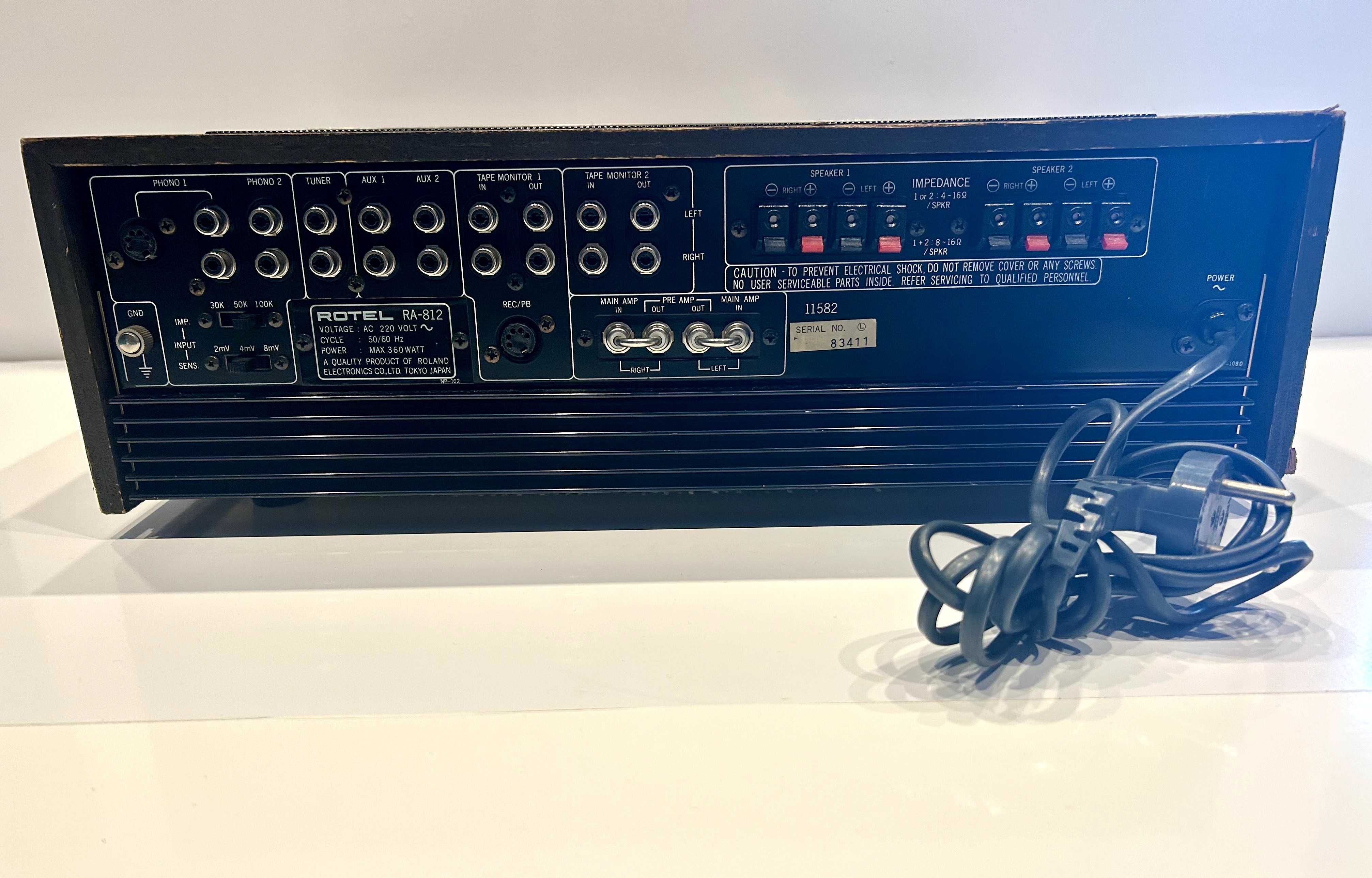 Amplificator Rotel RA-812 Vintage
