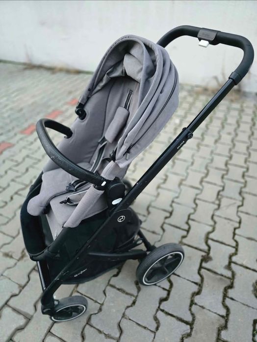 Vând carucior 2 în 1 CYBEX Balios S, scoica Aton B,  adaptori scoica