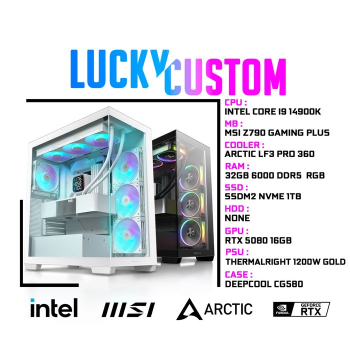 [НОВЫЕ] MSI Z790 Gaming i9 14900K DDR5 32Gb 6000 RTX5080 16Gb