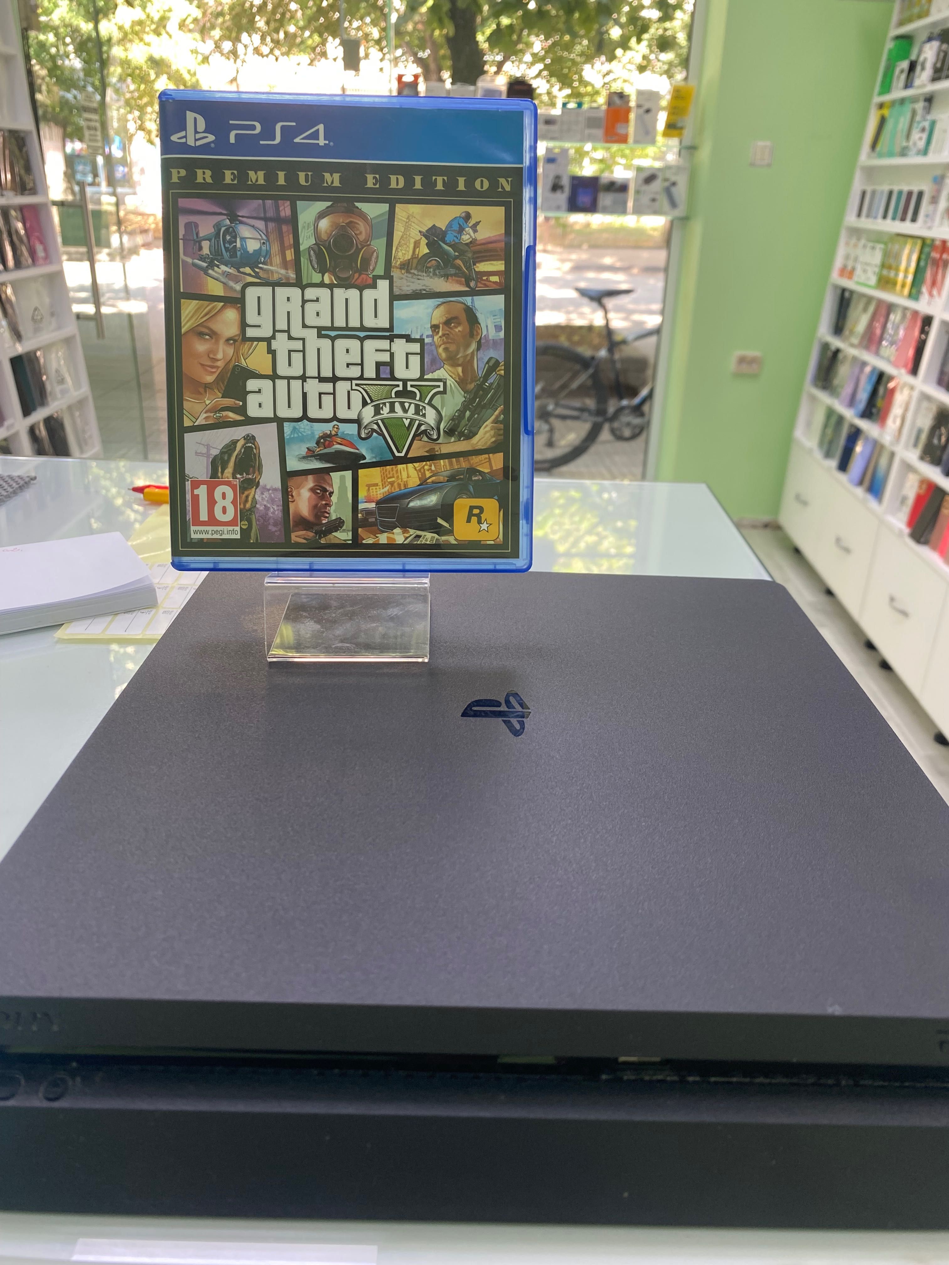 PS4 + волан Thrustmaster T150 + GTA V
