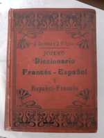 vechi dictionar francez-spaniol din anul 1905 de colectie