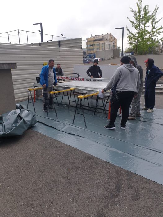 Masina de taiat placi mari portelanate 330cm