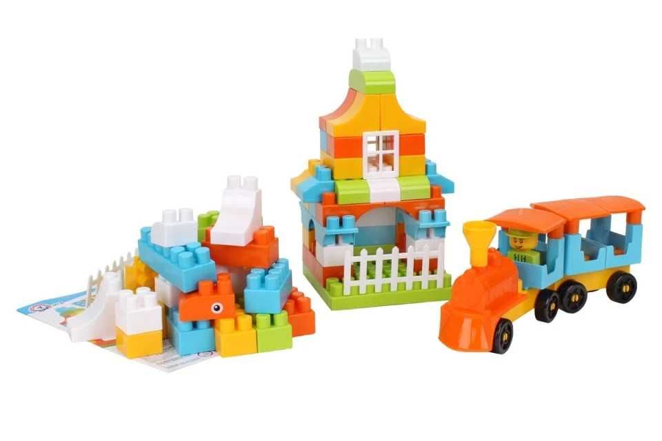 Set cuburi de constructie,  90 de piese