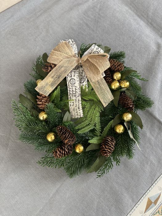 Продам венок новогодний новый