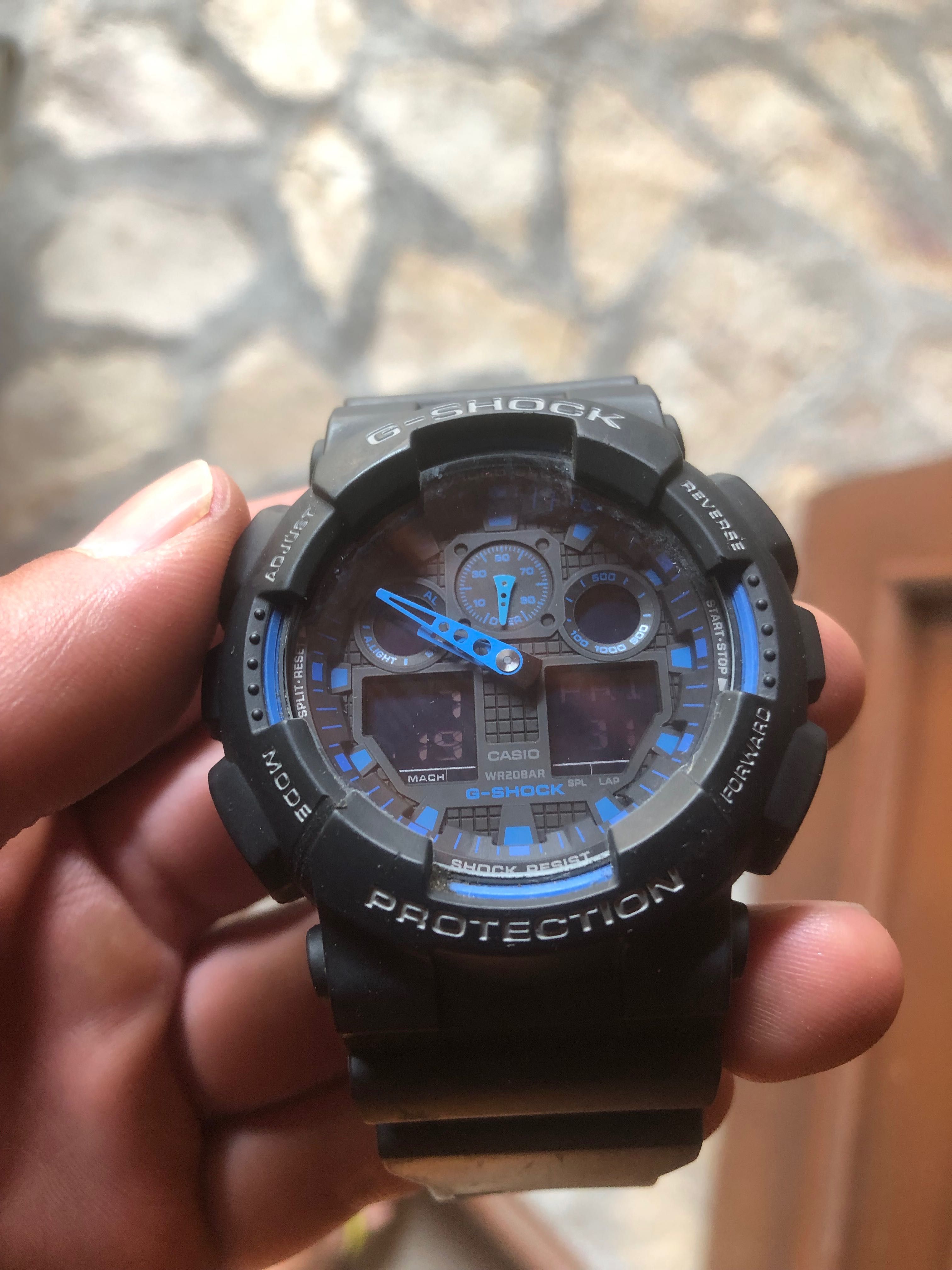 ЧАСОВНИК casio g-shock ga-100-1a2er