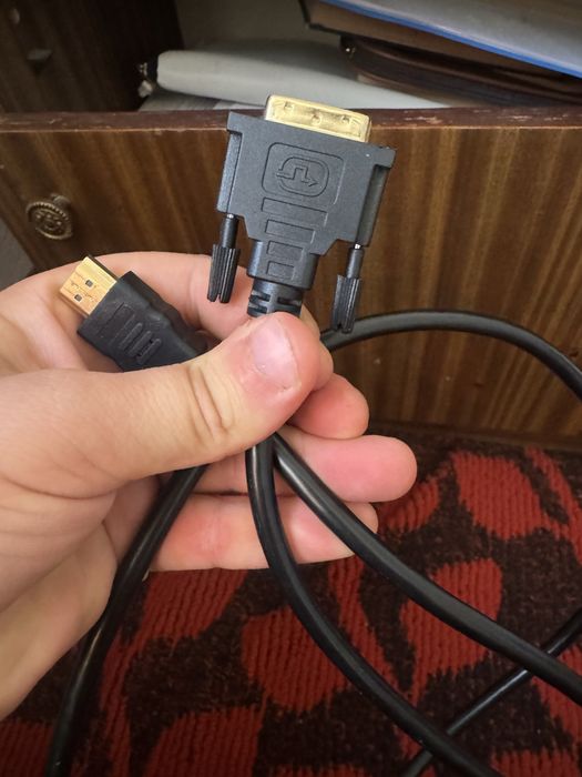 Продается кабел dvi-d -hdma новый