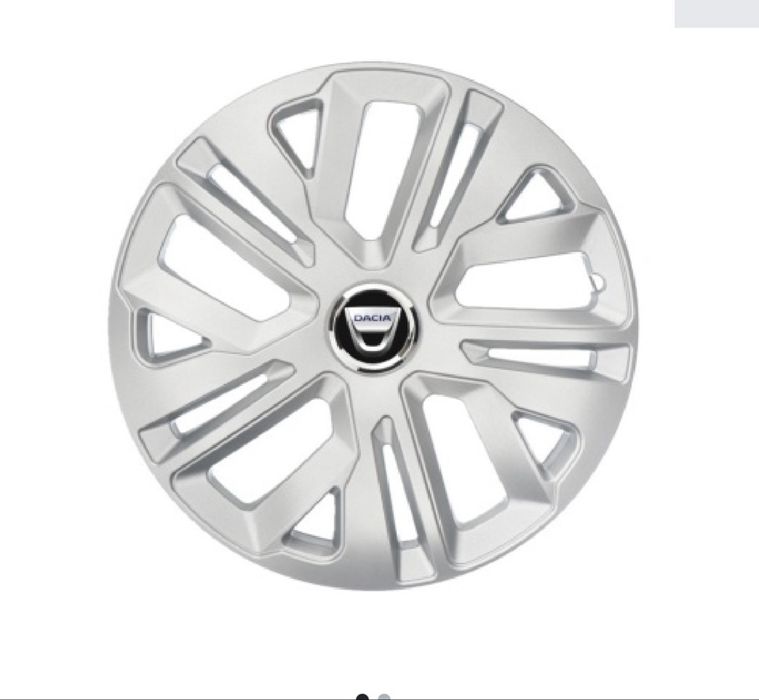 Set 4 Capace roti 15” ,RAVEN GRI, DACIA Logo Nou