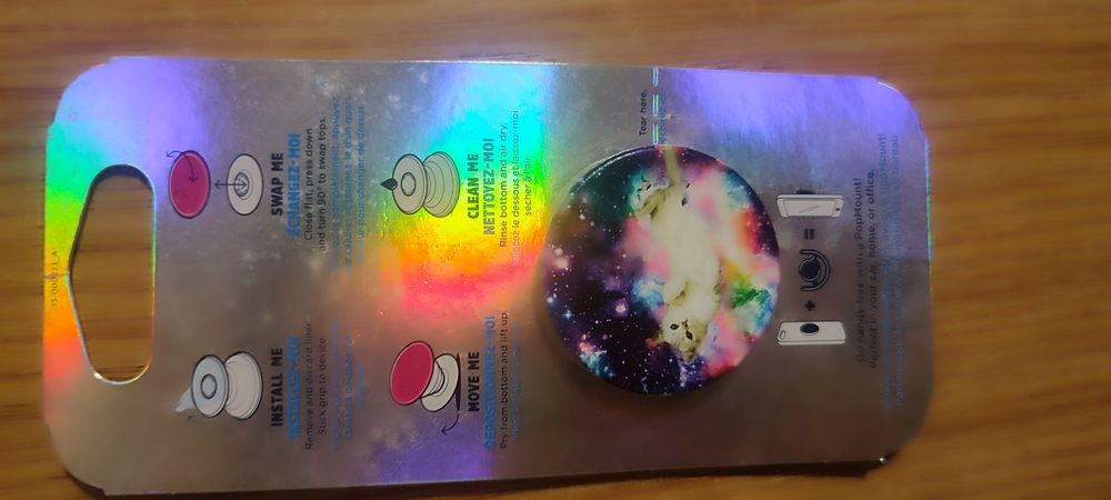 PopSocket pisică spațială – suport telefon