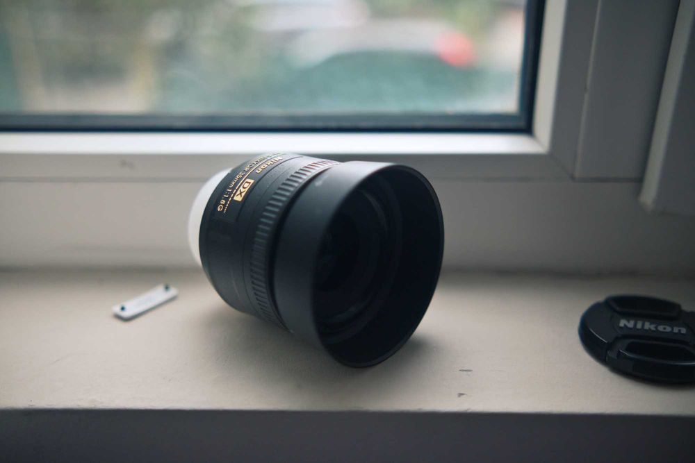 Nikon DX AF-S Nikkor 35mm 1:1.8G - чудесен избор и с FTZ