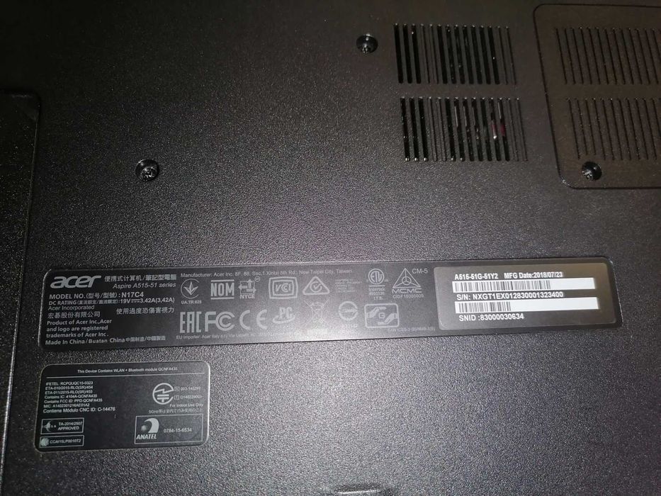 Лаптоп Acer Apire 5 N17/C4