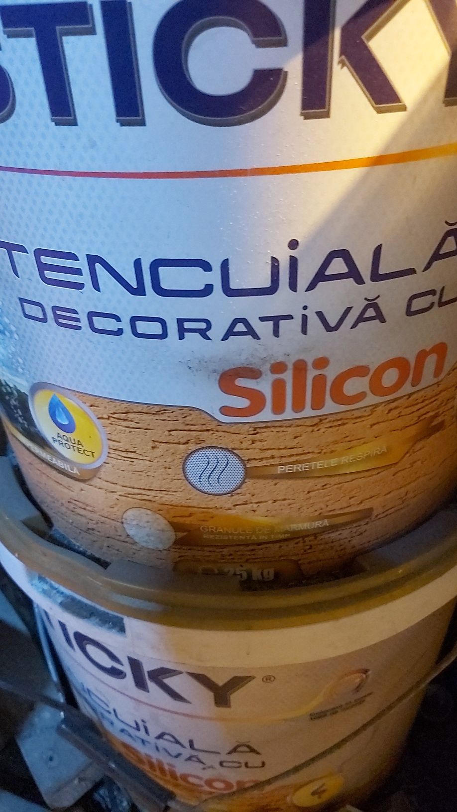 Tencuiala decorativa silicon