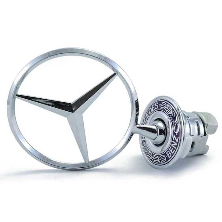 Emblema metalica Mercedes Benz - capota