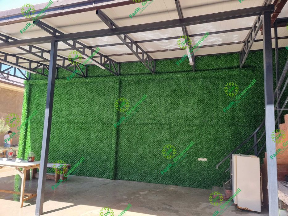 Yashil zabor / Искусственный кусты / Green Wall dekorativ setka